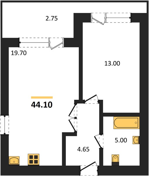 1-room