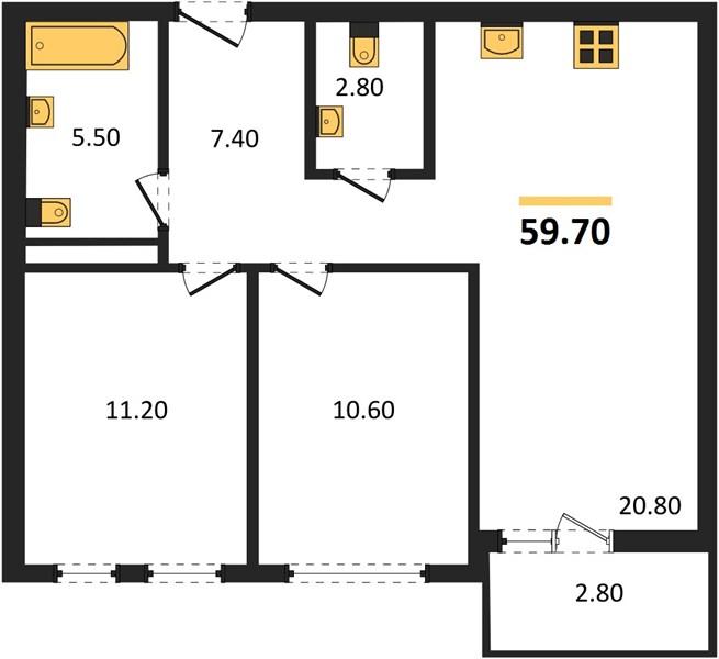 2-room
