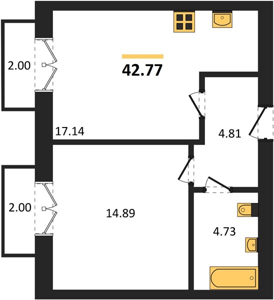 1-room