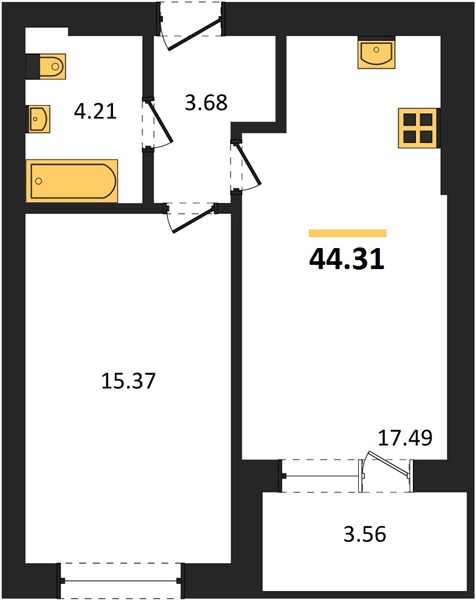 1-room
