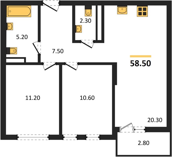2-room