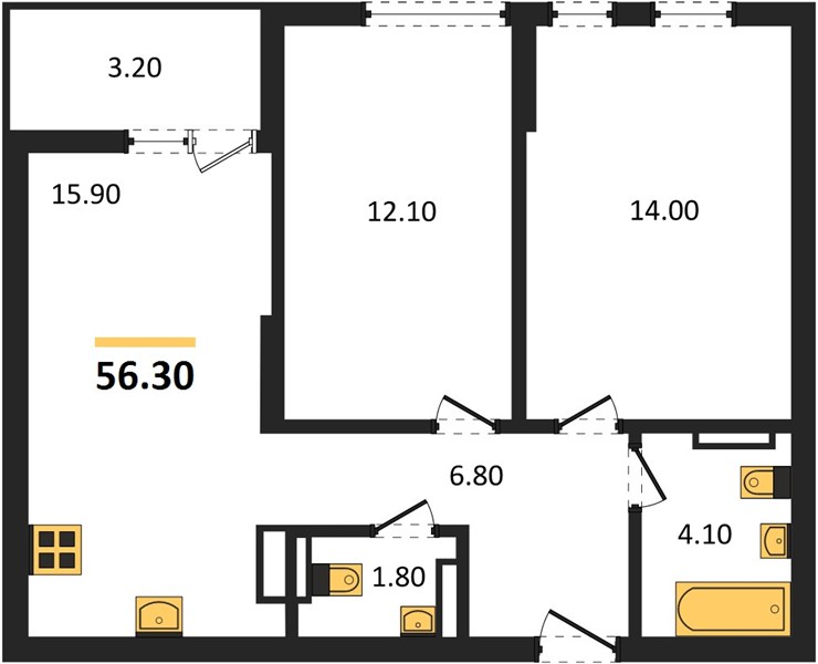 2-room