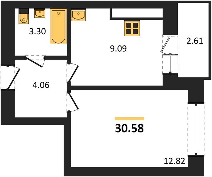1-room