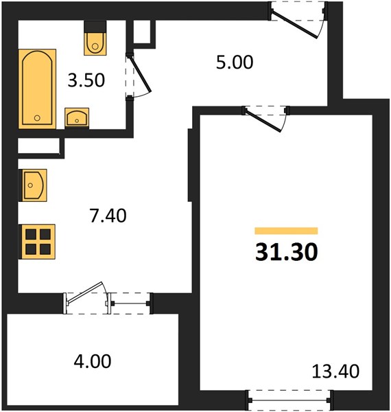 1-room