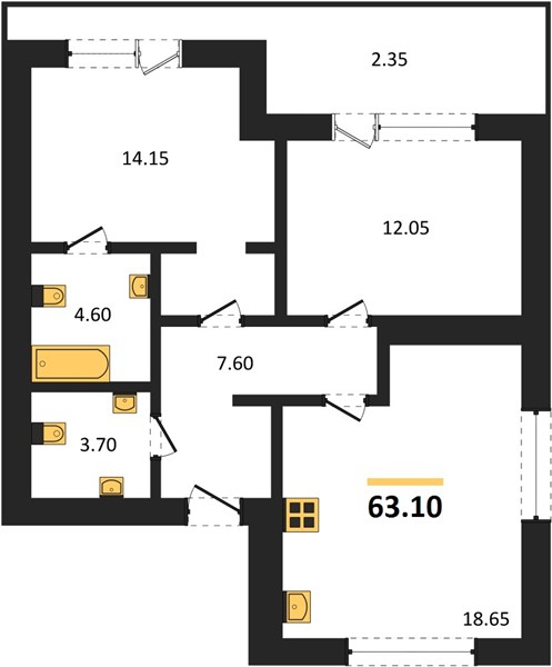 2-room