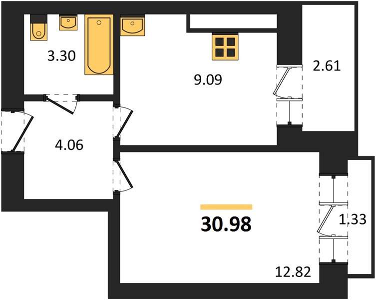1-room