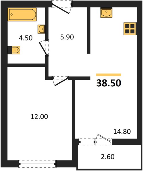 1-room