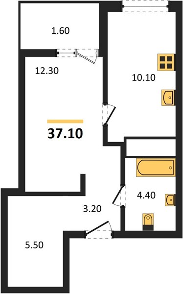 1-room