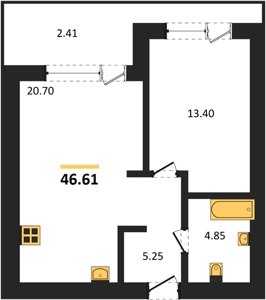 1-room
