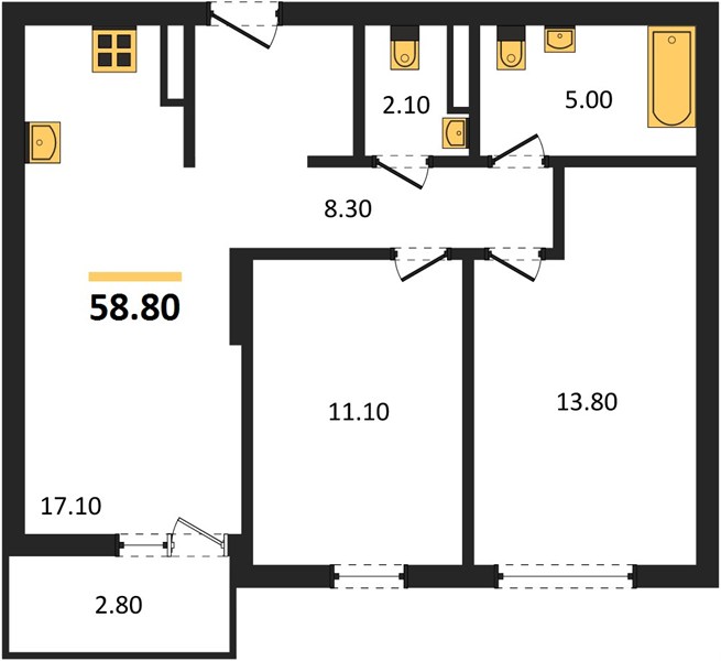 2-room