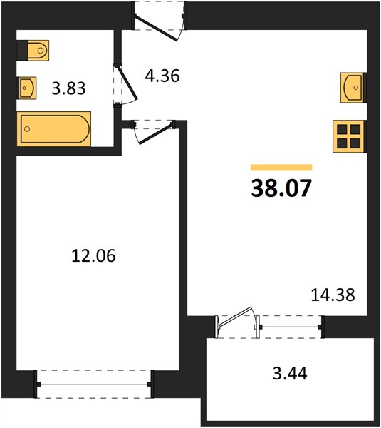 1-room