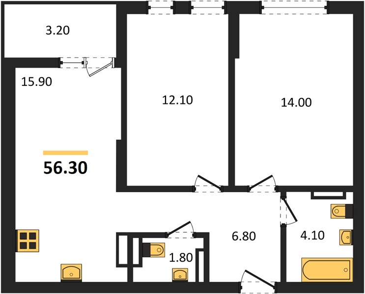 2-room