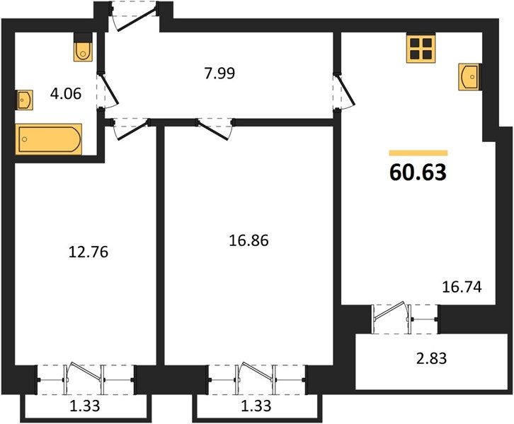 2-room