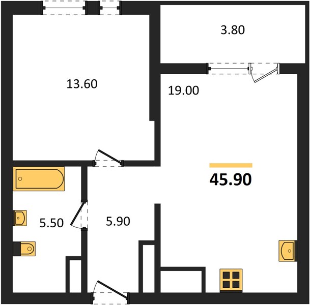 1-room