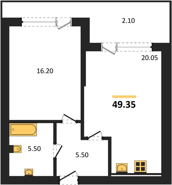 1-room
