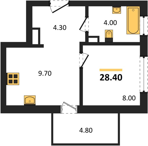 1-room