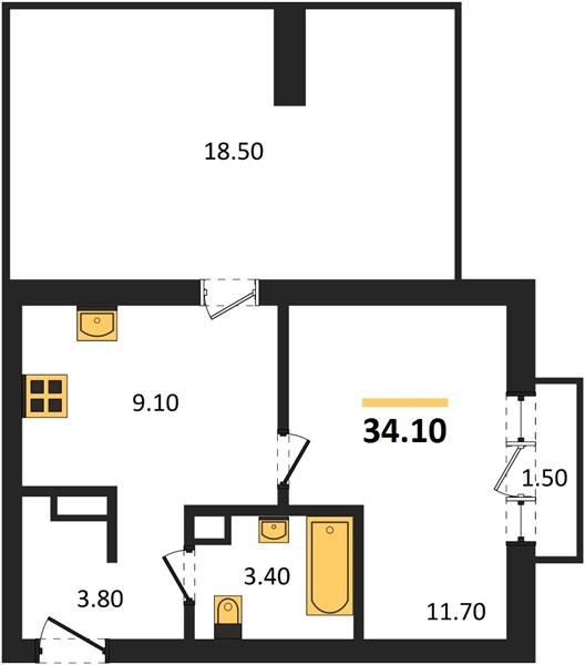 1-room