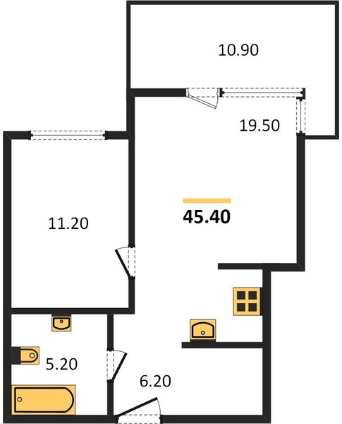 1-room