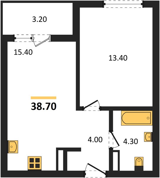 1-room