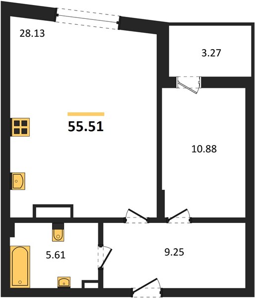 1-room