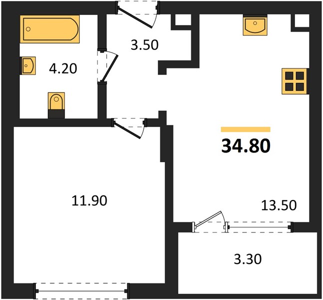 1-room
