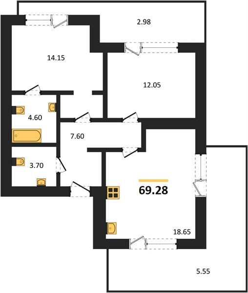 2-room