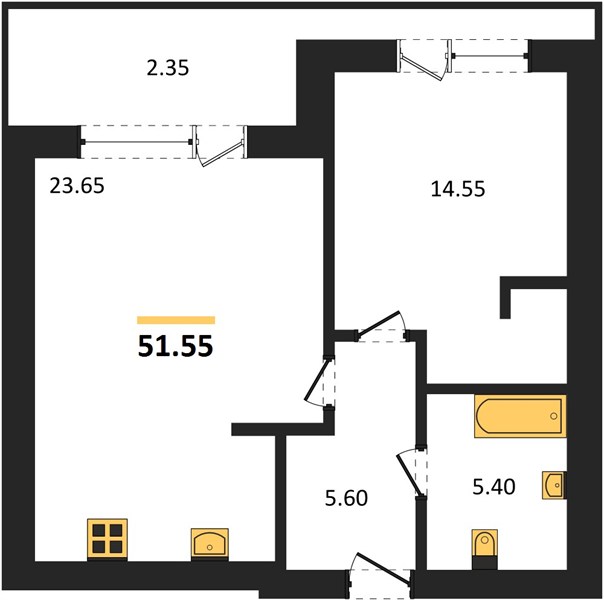 1-room
