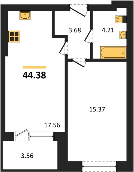 1-room