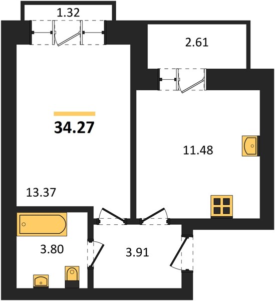 1-room