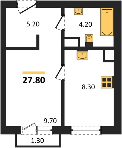 1-room