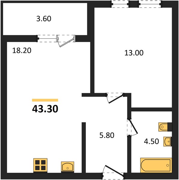 1-room