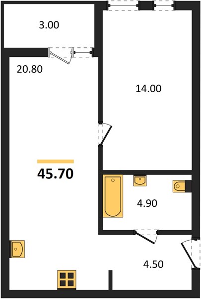 1-room