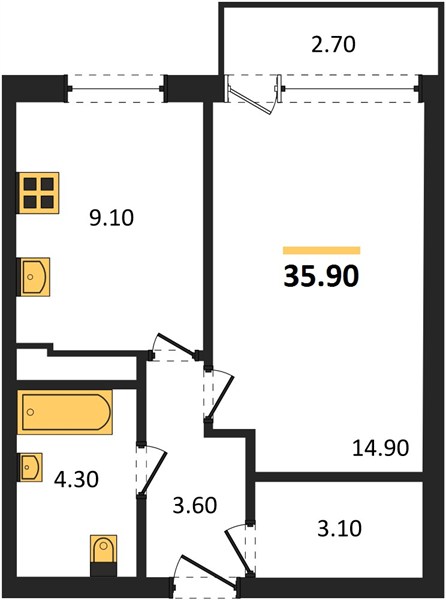 1-room