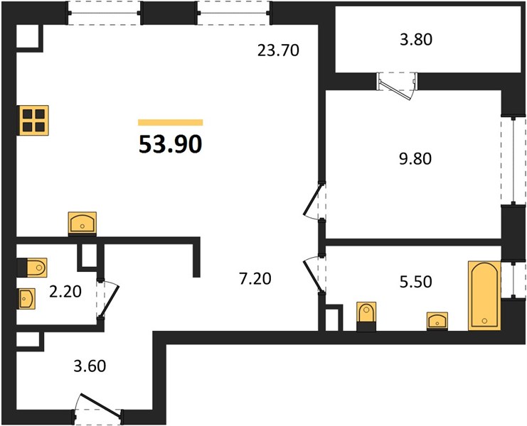 1-room