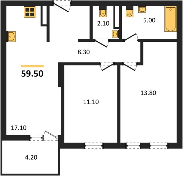 2-room
