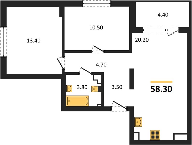 2-room