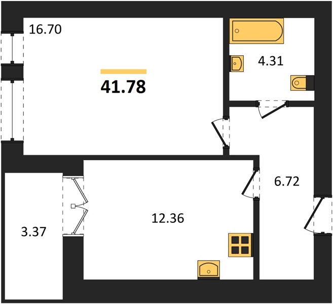 1-room