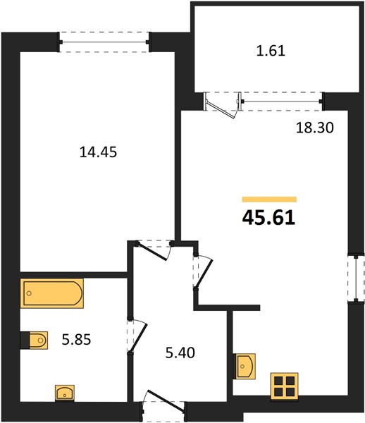 1-room