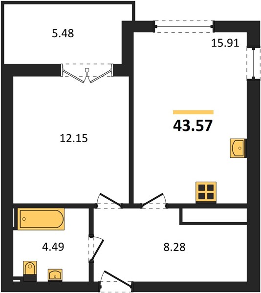 1-room