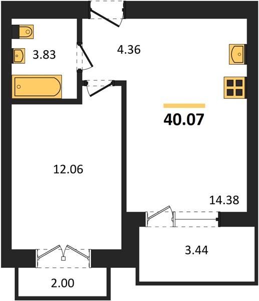 1-room