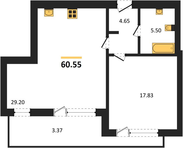 1-room