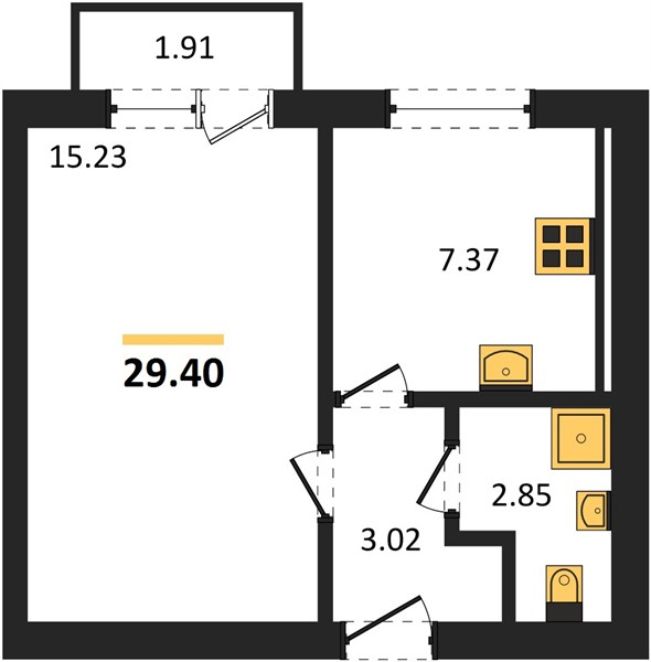 1-room