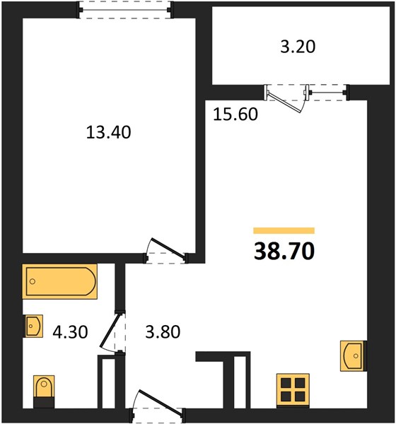 1-room