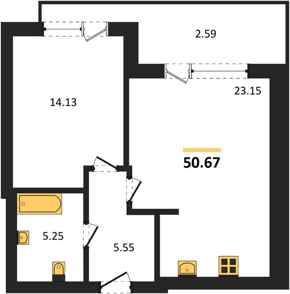 1-room