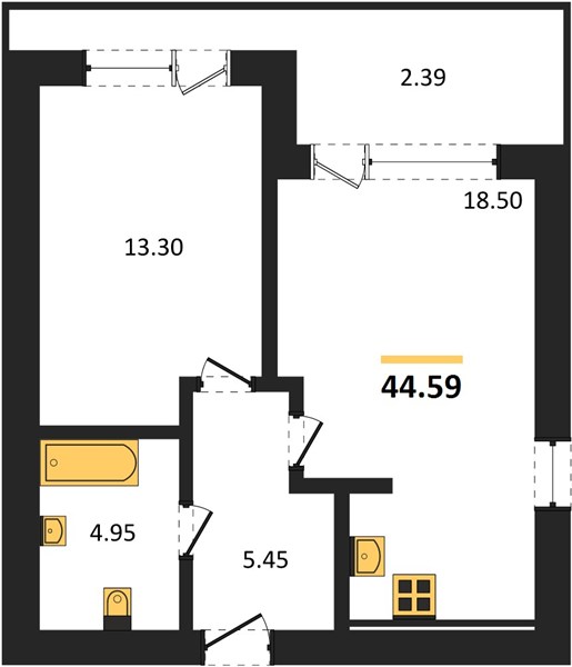1-room