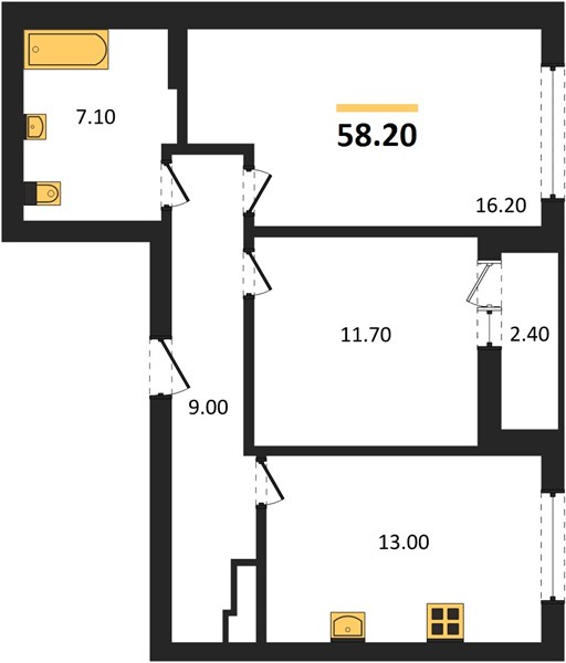 2-room