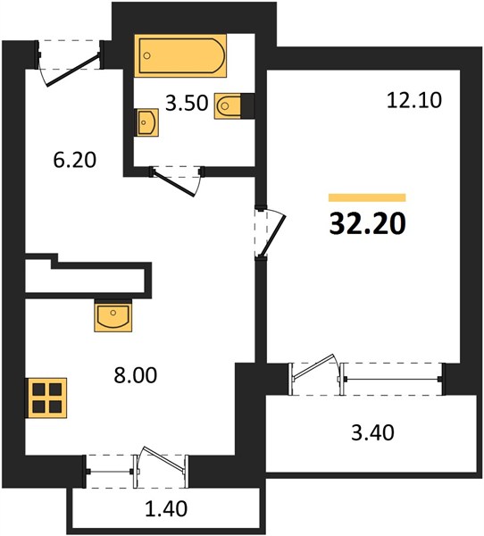 1-room