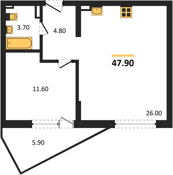 1-room