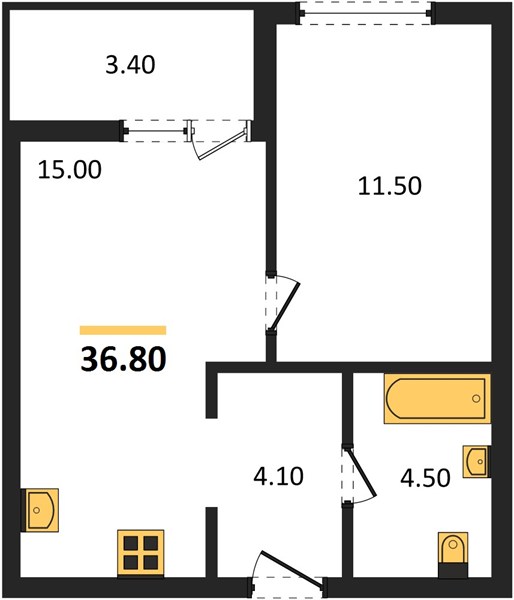1-room