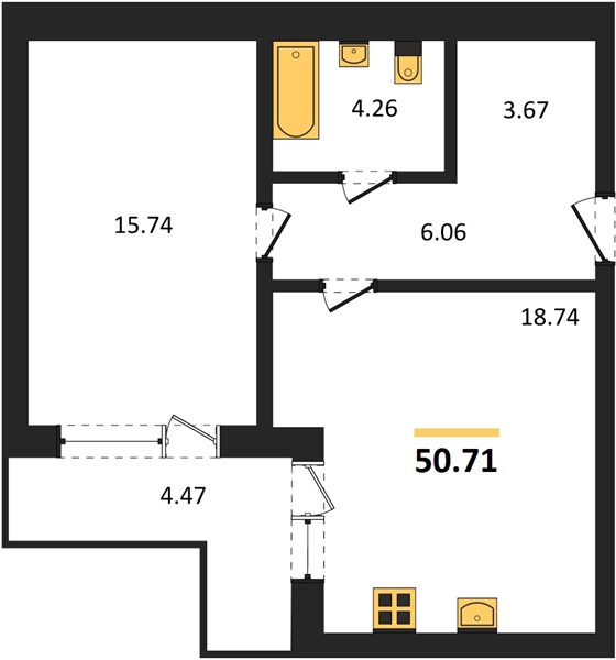 1-room